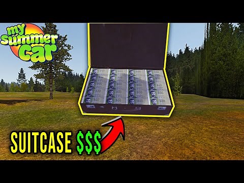 SUITCASE WITH MONEY - SEVERAL MILLION MK - My Summer Car Story [S2] #137 | Radex