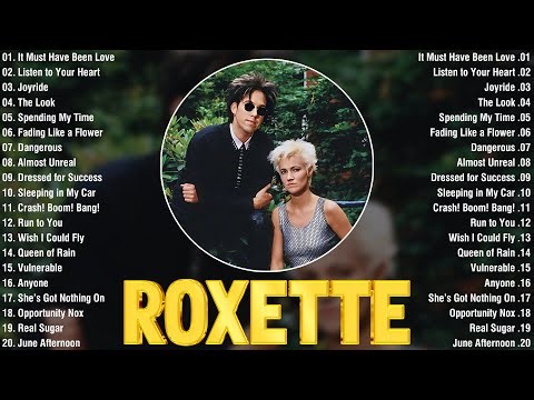 Roxette Greatest Hits Full Album - Best Songs of Roxette - Classic Rock Ballads #k8