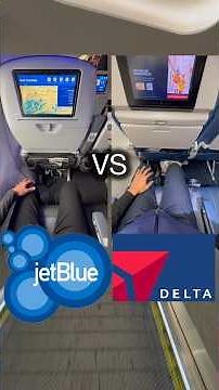 JetBlue vs Delta: Which Economy Seat Wins Coast-to-Coast? #travel #airline #best #economy @j‪@jetblue‬