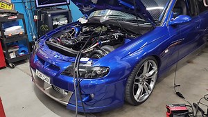 1.5K views · 43 reactions | Check out this Badass VX Commodore running a Turbocharged 408ci LS! Garrett GTX55 Turbo 2 Speed Powerglide Cranks 1000+RHHP @ 20PSI on United E85 Haltech Elite 2500 ECU in control Built by PS Racing Automotive Solutions Tuned by Just Engine Management  #Haltech #Turbosmart #PSRacingAutomotiveSolutions #JustEngineManagement | Just Engine Management | Facebook