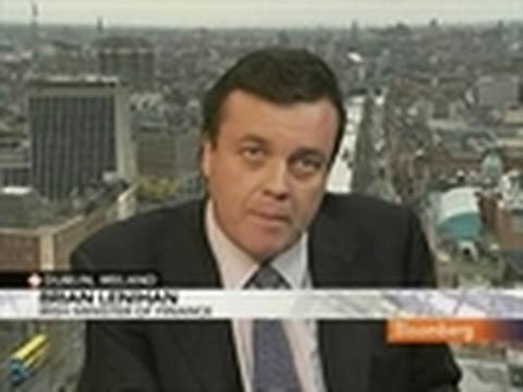 Ireland's Brian Lenihan Discusses Bank Rescue Plan: Video