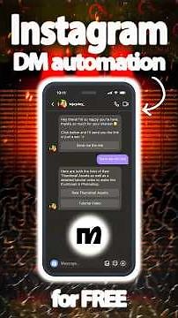 How to Auto DM Instagram Comments for Free #manychat #shortsfeed