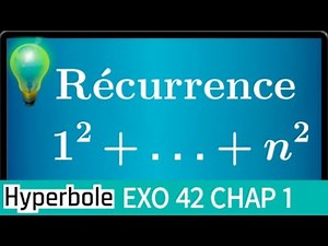 Reasoning by recurrence - Show that the sum 1²+..+n²=n(n+1)(2n+1)/6 - Terminale Spé Maths