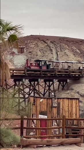 Ride the Historic Mining Train through Calico Ghost Town!