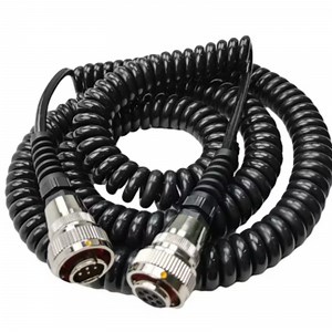 [Hot Item] Electrical System for Level Meter Road Constructio Data Cable /Spiral Cable (5-pin - 8-hole) Asphalt Paver N 2028733