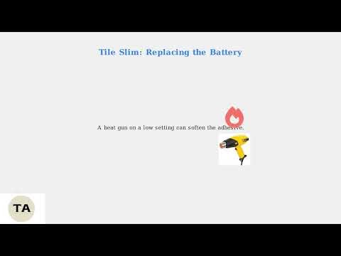 How To Replace The Battery On Tile Pro, Mate, Slim & Sticker