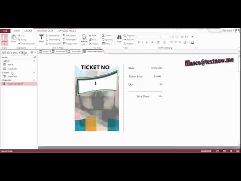 How to Add Barcode Font in MS ACCESS