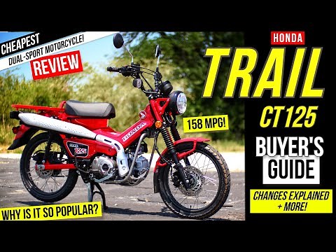 New Honda Trail 125 Review: Changes, Specs + More! | Better than the Monkey, Grom & Super Cub?