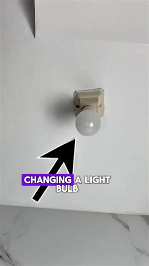 Don’t Change a Light Bulb Like THIS 😱 (Easy DIY Hack!)