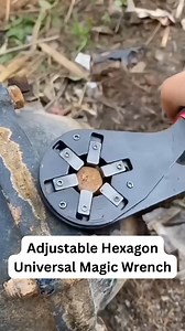 Adjustable Wrench with Bionic Grip #wrench | Gadgetxplore