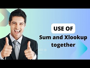How to Use SUM & XLOOKUP Together in Excel: A Powerful Combo #xlookup