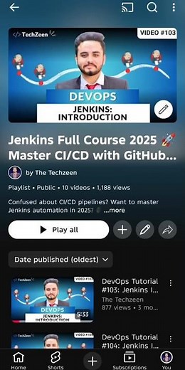 Jenkins Full Course 2025 | DevOps Tutorial - The Techzeen