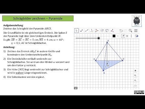 8.2.2 Schrägbilder zeichnen - Pyramide
