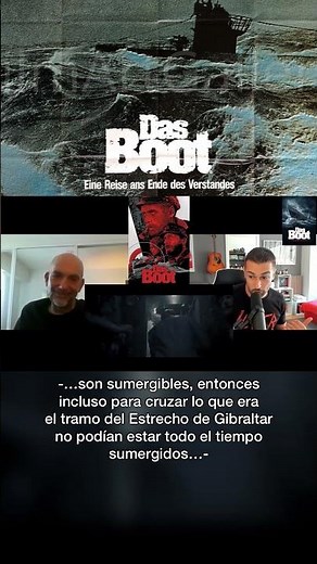 Das Boot, El Submarino (La Batalla del Atlántico) | #Podcast #Cine #76 #shorts