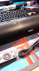 Bring your setup to life.  The Majority Snowdon Soundbar packs...