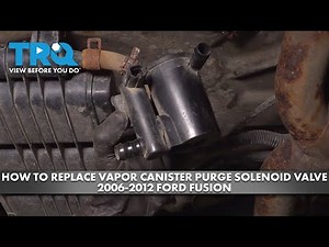 How to Replace Vapor Canister Purge Solenoid Valve 2006-2012 Ford Fusion