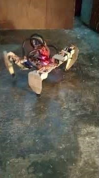 1 minute with SCAPY #robot #arduino #spider #subcribe