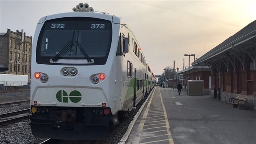 Weekend GO train service coming to Waterloo Region