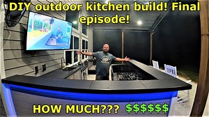 2.5K views · 291 reactions | The outdoor kitchen build is complete...