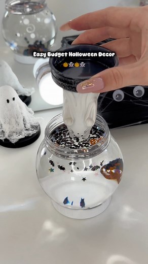 ✨ Budget Halloween DIY Decor for $2 🎃👻 #Halloween #diy #rareitems #dollartree #dollartreecrafts #dollarama #halloween2025 | Warmplacee