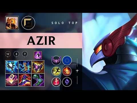 Azir Top vs Pantheon - EUW Master Patch 26.07
