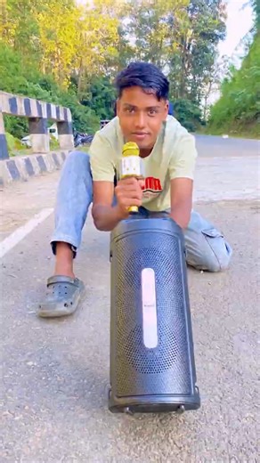 Hand Mic 🎤 vs Big Bluetooth Speaker unboxing #shortsfeed