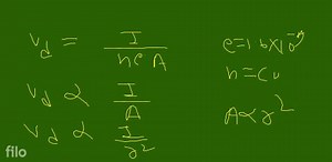Magnitude of drift velocity per unit electric field is... | Filo