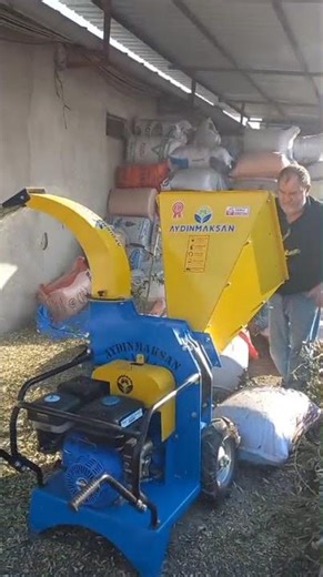 Aydınmaksan MDO-015B Zeytin Dalı Öğütme Makinesi