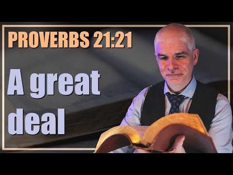 How to find honour - Proverbs 21:21 | 2-minute daily bible meditation