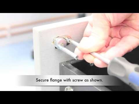 Replacing a Wooden Pedestal Lock