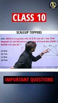 10th Board Maths: Yeh Question Pakka Aayega! 😳