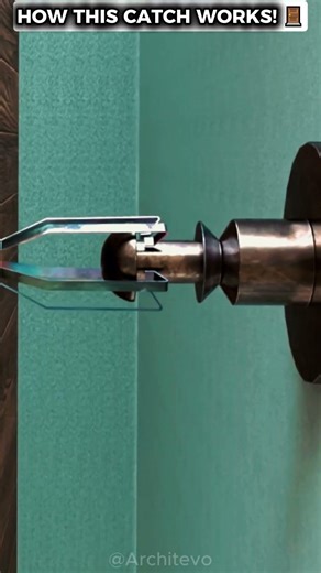 How an Automatic Door Catch Actually Works! 🚪✨
