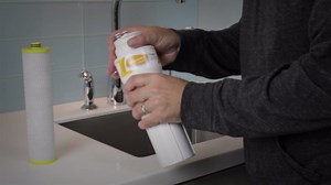 How to Replace the CTO and Claryum Cartirdges in Aquasana's OptimH2O Reverse Osmosis + Claryum