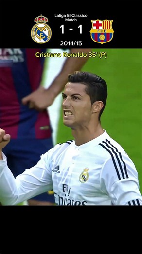 Real Madrid Vs Barcelona || Highlight El Classico Match 2014/15⚽️