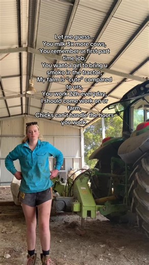 Humorous Dairy Farming Life with John Deere