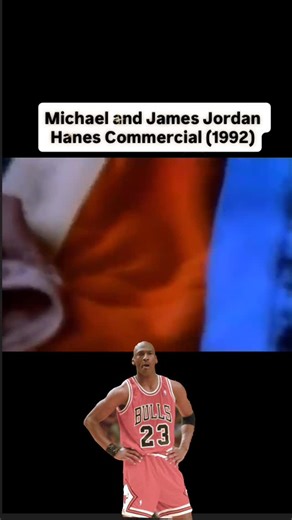 Jamon. B on Instagram: "Michael and James Jordan Hanes Commercial with a brief cameo from MJ’s ex wife Juanita (1992) 🏀 #michaeljordan #airjordan #hanes #jamonboltonshow"