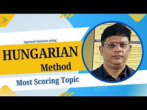 Assignment Problem in Operations Research | Hungarian Method | Step-by-Step Explanation