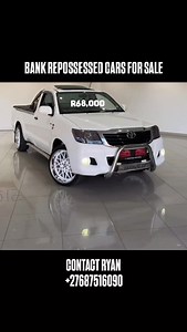 1K views · 369 reactions | BANK REPOSSESSED VEHICLES FOR SALE CONTACT/ WHATSAPP ON 068 751 6090 GET YOURS TODAY ALL PAPERS ARE IN ORDER FULL FRANCHISE SERVICE HISTORY AND DELIVERY SERVICE NATIONWIDE. #southafrica #trendingreels #cars #newpost #trending #newarrivals #instagramreels #reels #viralvideos #new #viralvideos #newcollection #instagram #facebook #bankrepo #motors #cheap | Cheap Repossessed Cars | Facebook