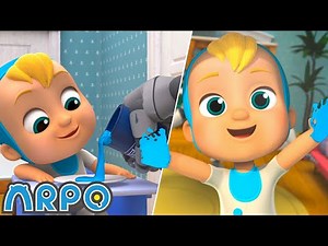 ARPO’s Art Project Disaster! 🤖 Cartoons For Kids | Arpo Full Episodes | After School Club