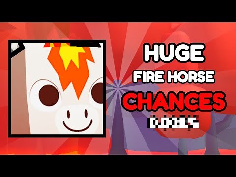 🔥 THESE ARE THE *CHANCES* FOR THE HUGE FIRE HORSE IN PET SIMULATOR 99!