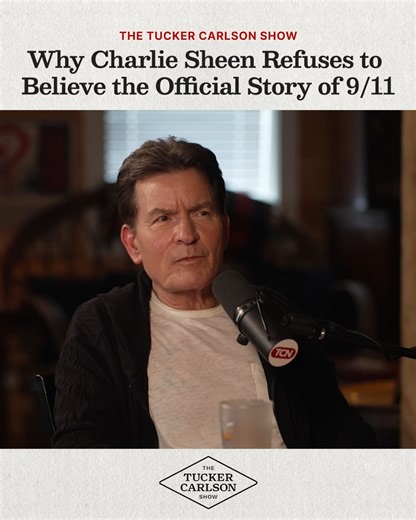 Why Charlie Sheen Refuses to Believe the Official Story of 9/11 Watch The 9/11 Files here: https://tuckercarlson.com/the911files | Tucker Carlson Network