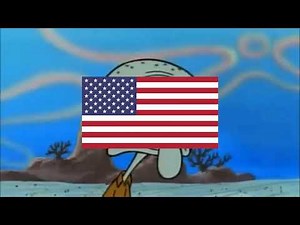 WWII portrayed by spongebob