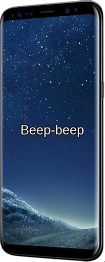 Samsung Galaxy S8 ringtone and alarm - Beep-beep