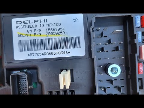 2006 Chevy HHR BCM Body Control Module Location and Removal