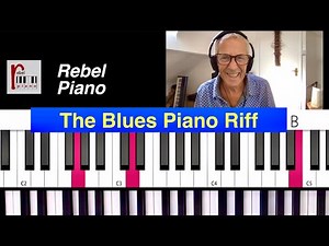 How to Play Blues Piano 🎹 the Riff