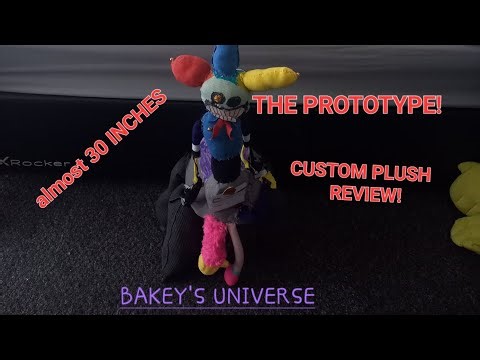 The Prototype Custom Plush Review! (Poppy Playtime chapter 5 plush)