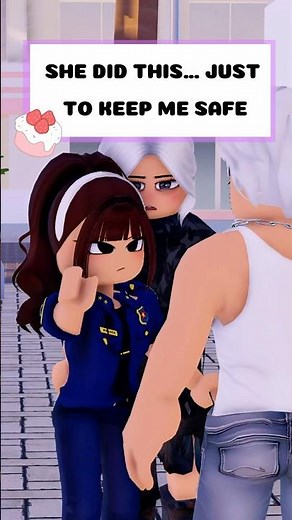 She did This… Just to Keep me Safe #roblox #shorts #robloxedit