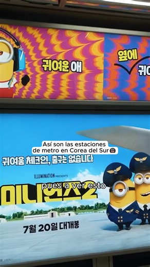 Así son las estaciones del metro de Corea del Sur 🚇🇰🇷✨ | Luisito Comunica