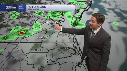 First warning forecast: Another severe storm threat later today