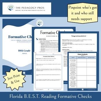 10.R.2.3 Formative Checks – Florida B.E.S.T. Reading